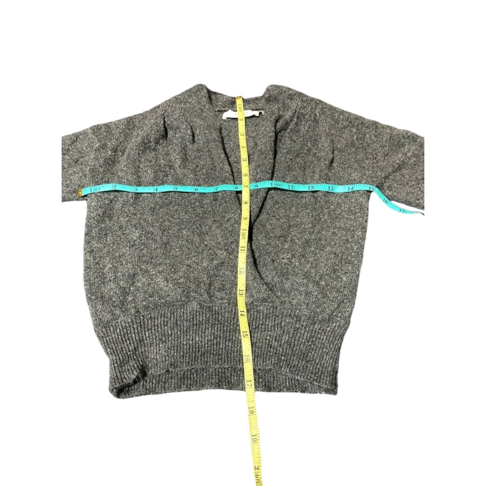 ASTR Gray Deep V Wrap Front Sweater size XS - Picture 7 of 7